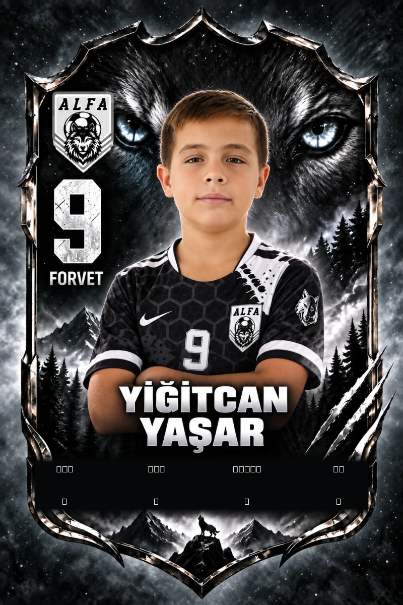 Yiğitcan YAŞAR oyuncu kartı