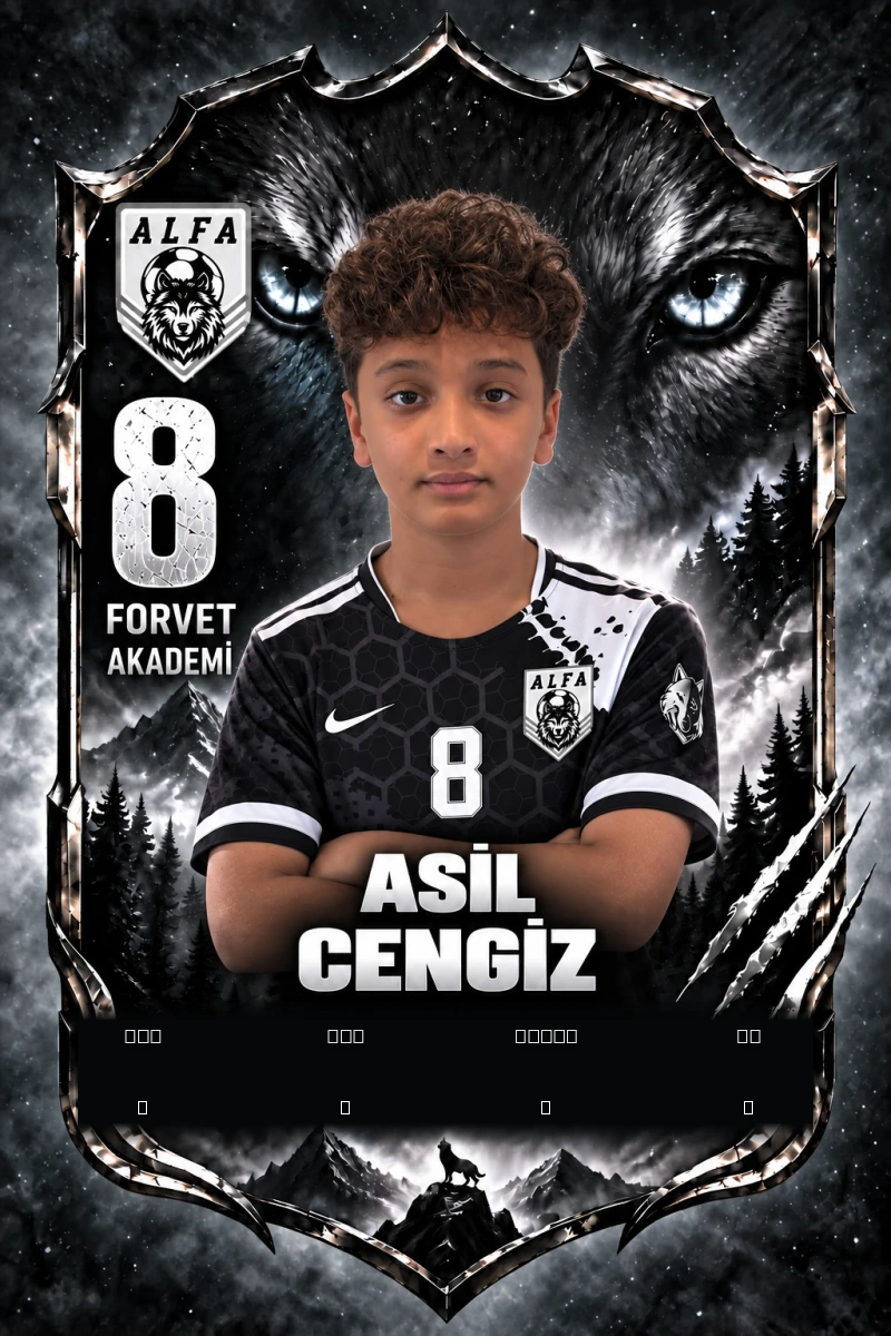 Asil CENGİZ oyuncu kartı